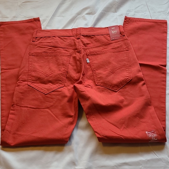 Levi's 511 men's red jeans - Picture 14 of 16